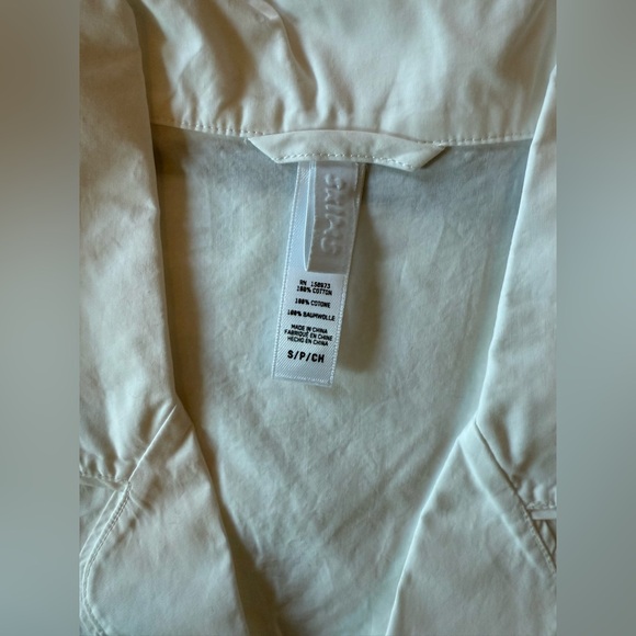 NWOT SKIMS Cotton Poplin Button Up & Shorts SET - Picture 5 of 9